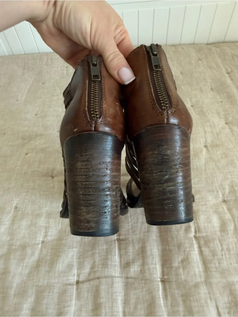 Freebird by Steven Wing Brown Sandals Size 7
